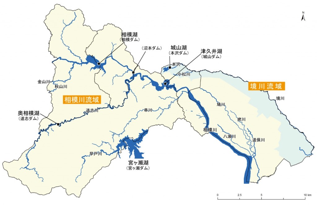 相模原市の水系